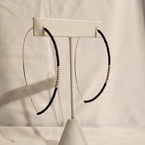 Parklane Collins Earrings - Black and Gold